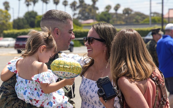 Elements of the 15th MEU Return Home from Deployment