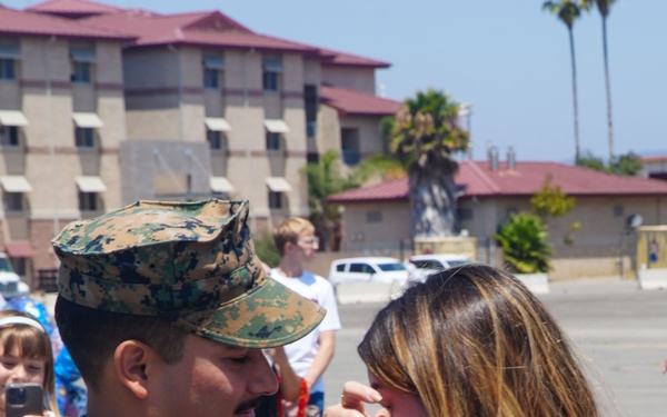 Elements of the 15th MEU Return Home from Deployment