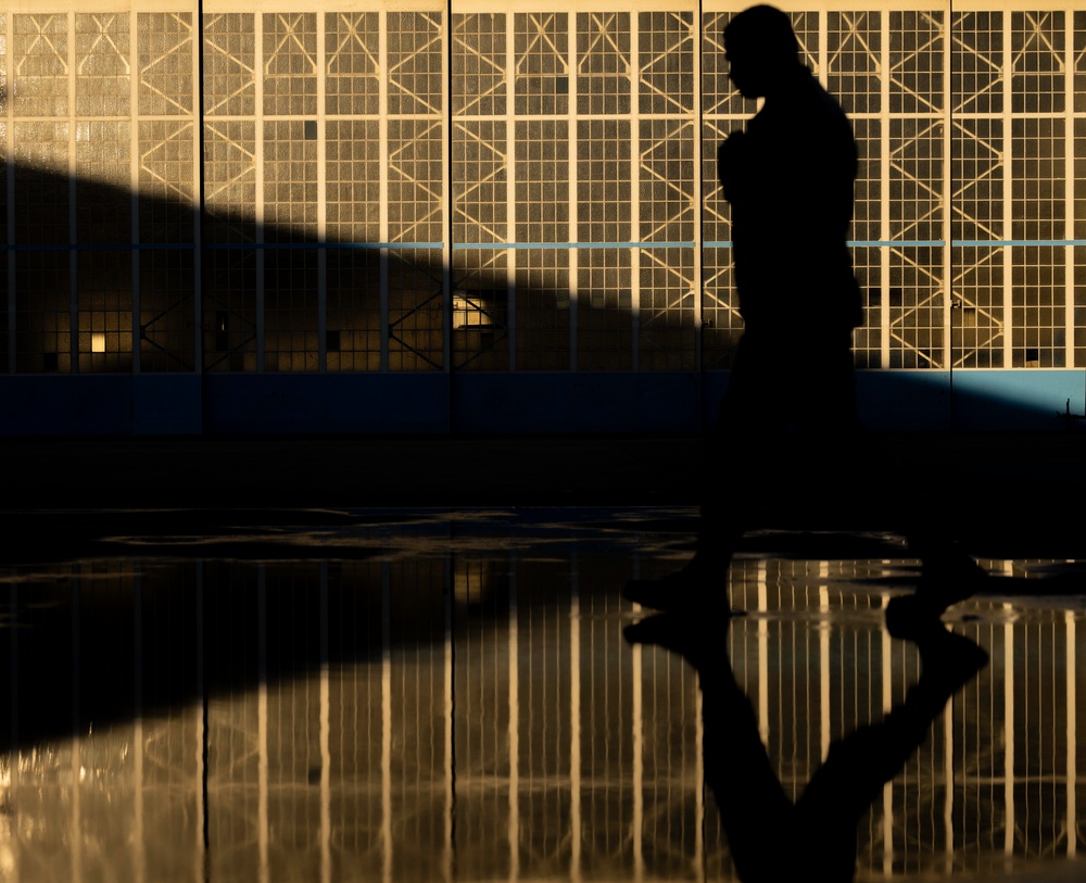 Flight line reflections