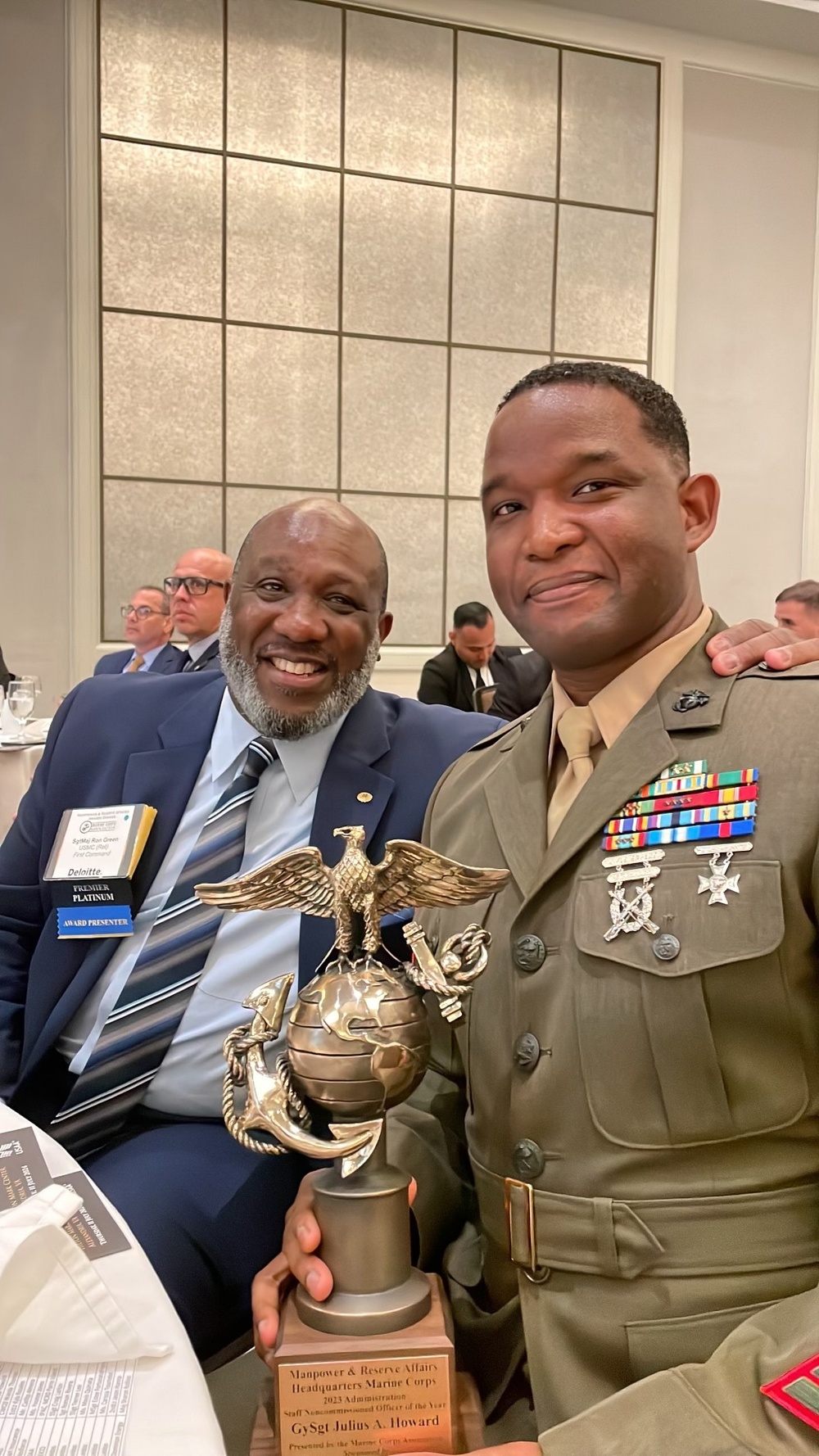 3d Marine Division Marine wins SNCO Administrator of the Year