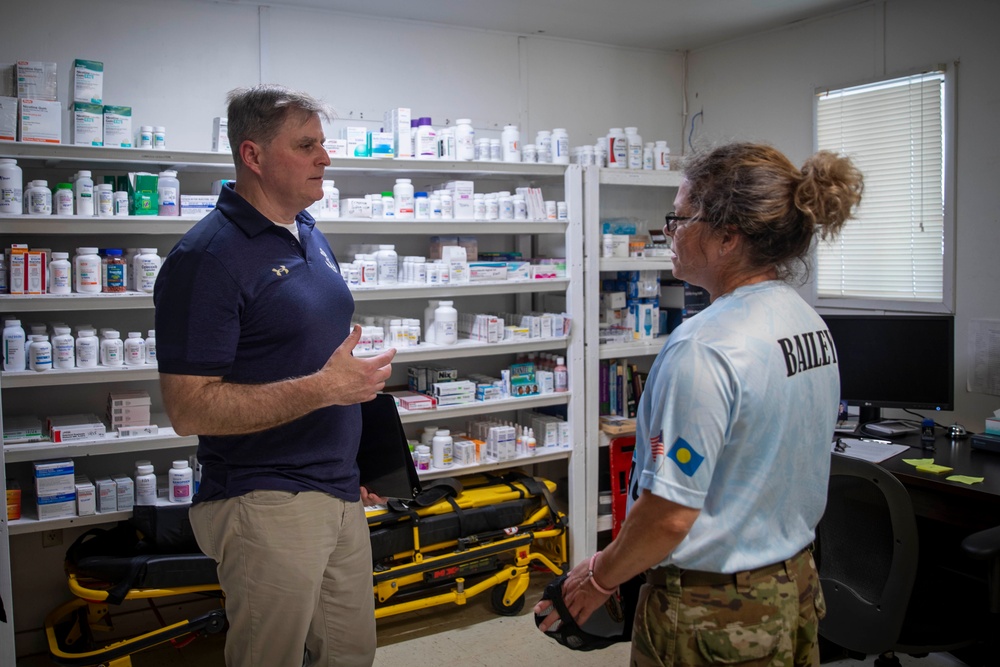 U.S. 7th Fleet Meets with Civic Action Team Palau 356-01