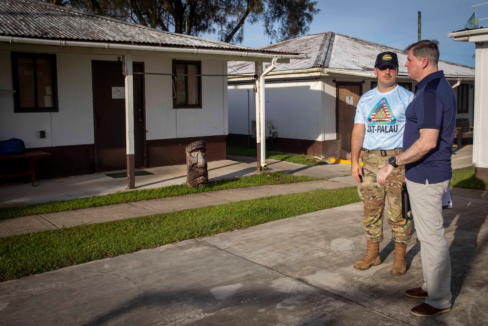 U.S. 7th Fleet Meets with Civic Action Team Palau 356-01