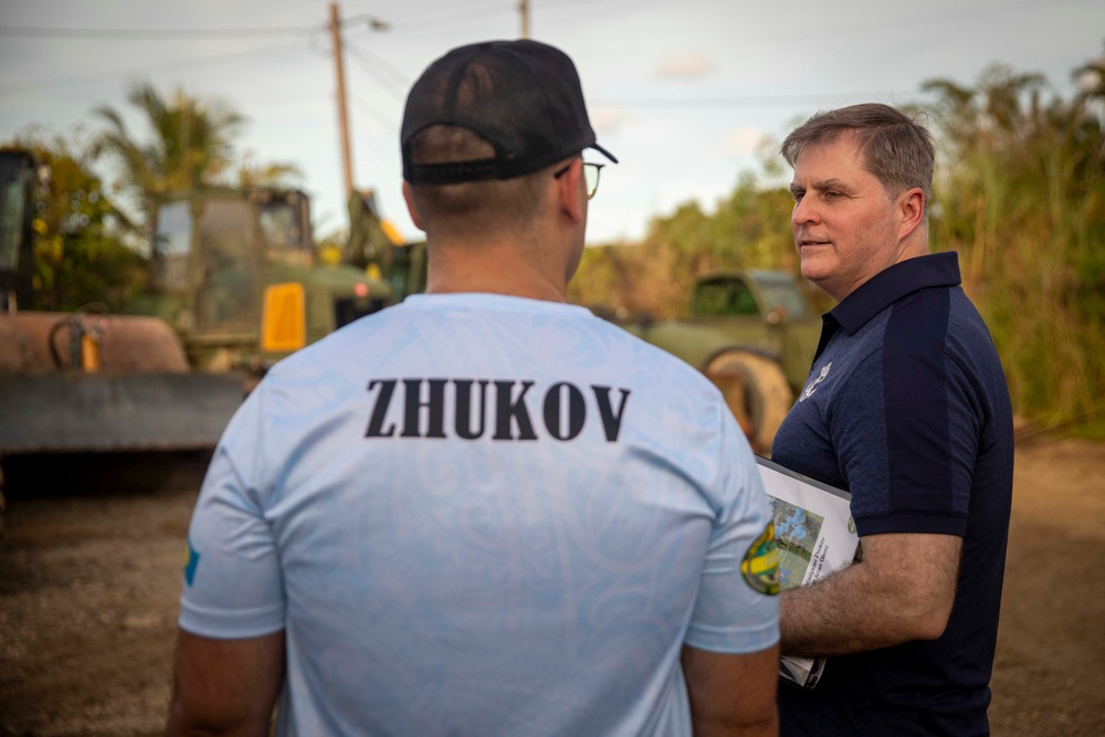 U.S. 7th Fleet Meets with Civic Action Team Palau 356-01