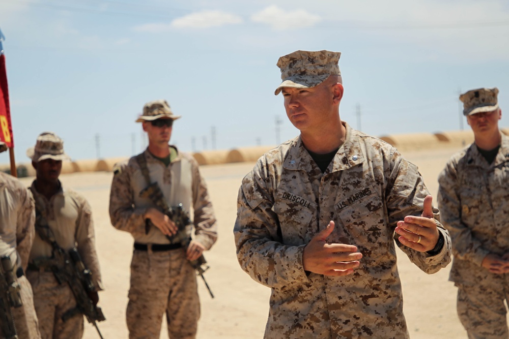 Marines and Sailors Awarded After Saving Marines Life