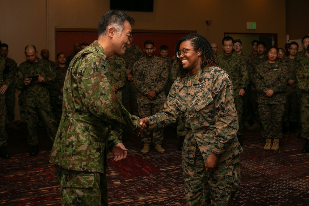 RD24 | 3rd MLG recognize Marines, JGSDF at Camp Kinser