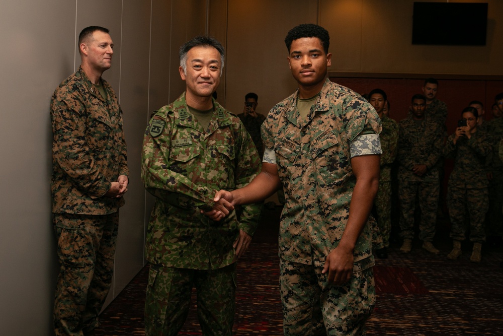 RD24 | 3rd MLG recognize Marines, JGSDF at Camp Kinser
