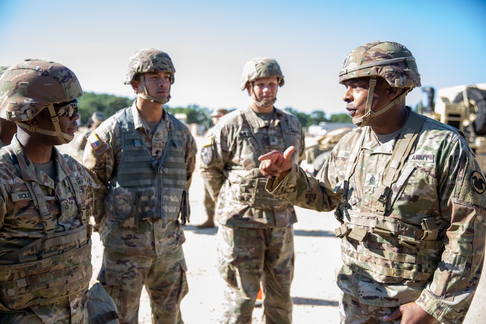 USARC CSM visits troops, boosts morale