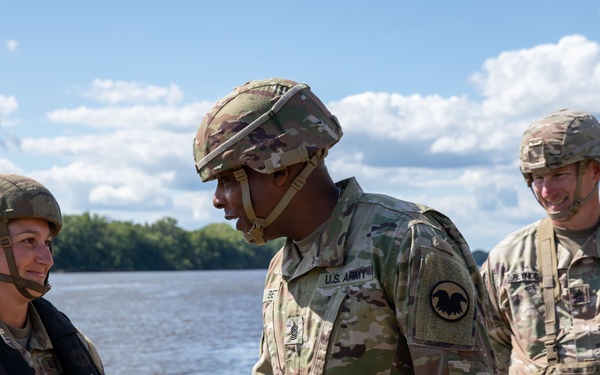 USARC CSM visits troops, boosts morale