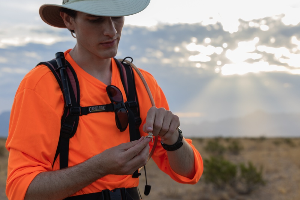 MCAS Yuma collaborates with Arizona Game and Fish to conduct an occupancy survey