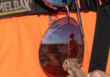 MCAS Yuma collaborates with Arizona Game and Fish to conduct an occupancy survey