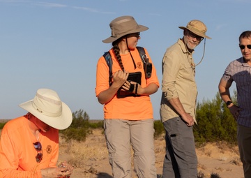 MCAS Yuma collaborates with Arizona Game and Fish to conduct an occupancy survey