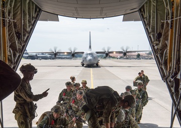 36 AS, JGSDF conduct airdrops over Sendai