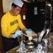 Sailors serve brunch aboard USS Carl Vinson