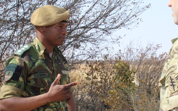 Botswana Defence Force and US Army 20th Special Forces Group (Airborne) conduct training during Exercise Southern Accord 2024