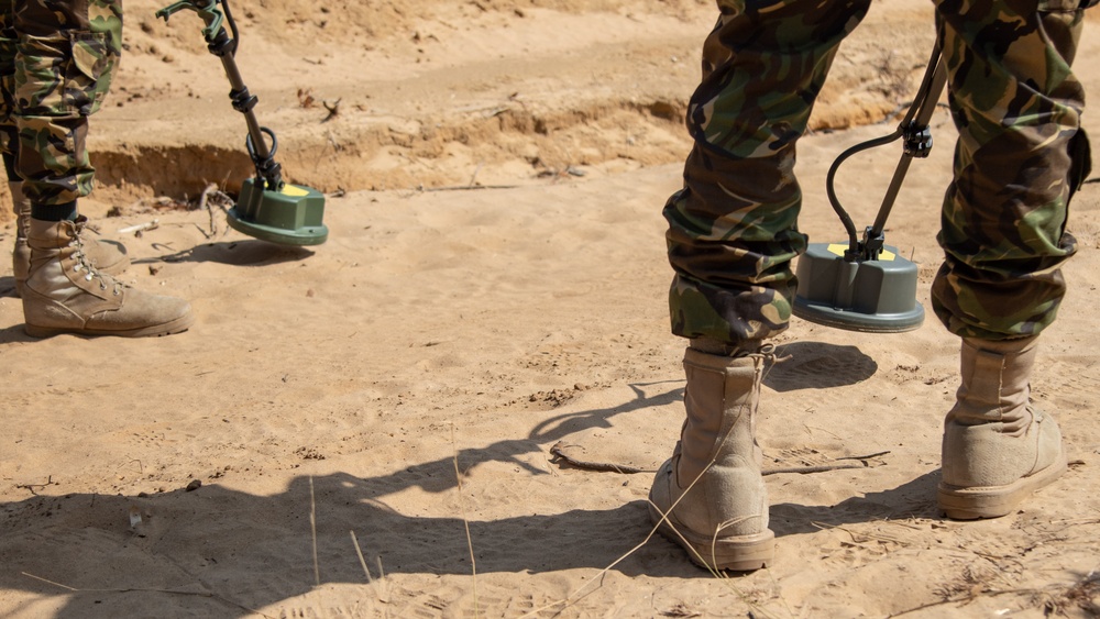 Botswana Defence Force and US Army 20th Special Forces Group (Airborne) conduct training during exercise Southern Accord 2024