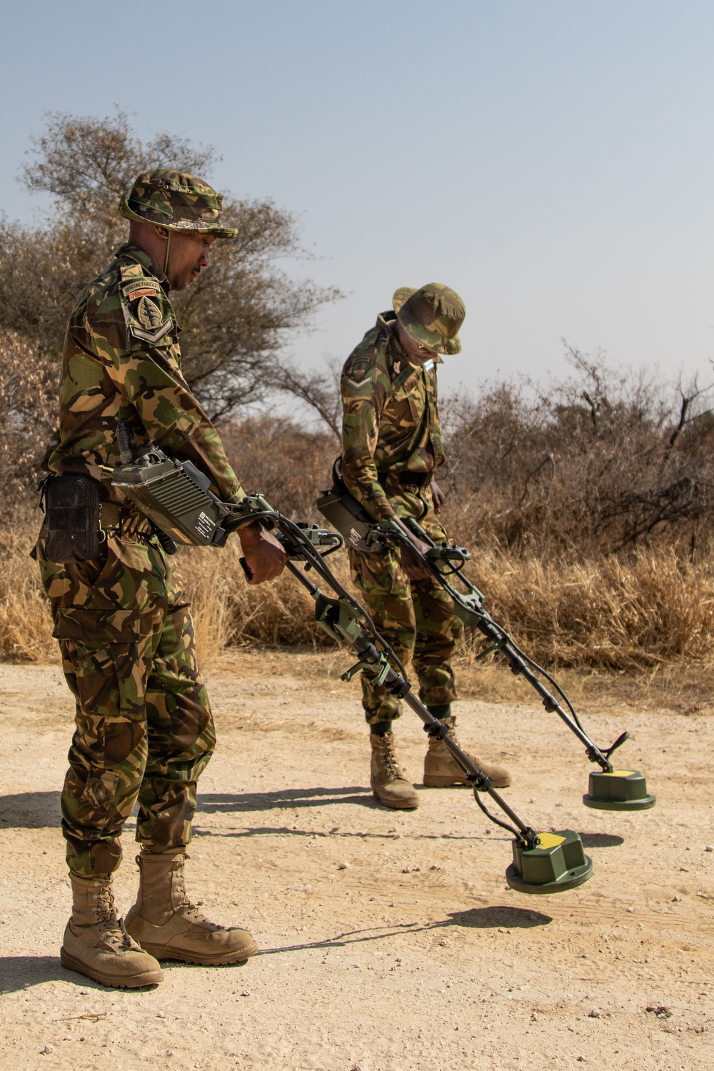 Botswana Defence Force and US Army 20th Special Forces Group (Airborne) conduct training during exercise Southern Accord 2024