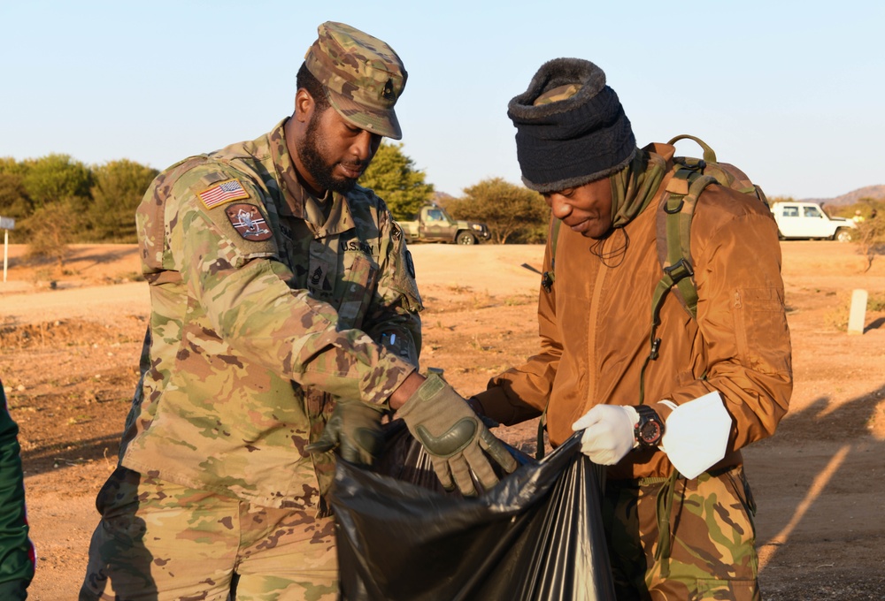 North Carolina National Guard, Botswana Defence Force give back to the community