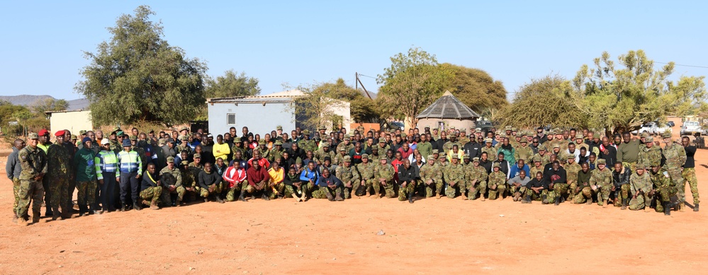 North Carolina National Guard, Botswana Defence Force give back to the community