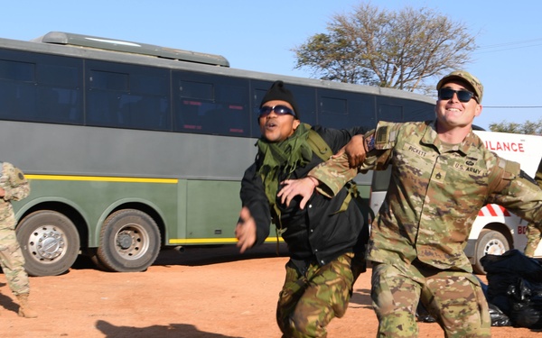 North Carolina National Guard shares American football with the Botswana Defence Force