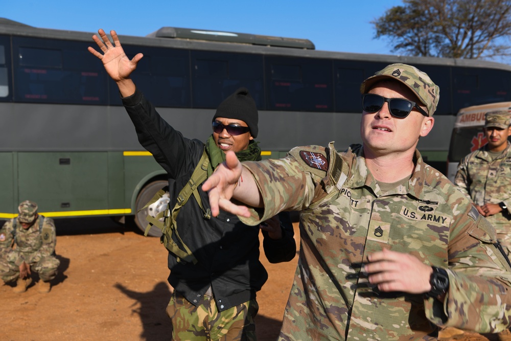 North Carolina National Guard shares American football with the Botswana Defence Force