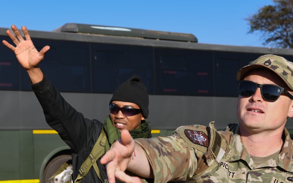 North Carolina National Guard shares American football with the Botswana Defence Force