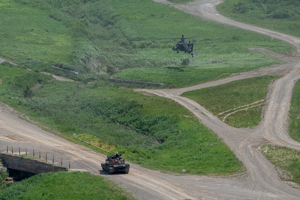 4-70AR and 4-2ARB Conduct Combined Arms Rehearsals during Pacific Fortitude