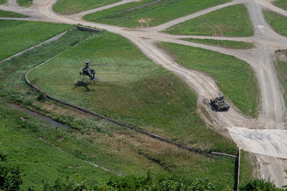 4-70AR and 4-2ARB Conduct Combined Arms Rehearsals during Pacific Fortitude