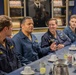 Rear Adm. Adan Cruz visits USS Spruance