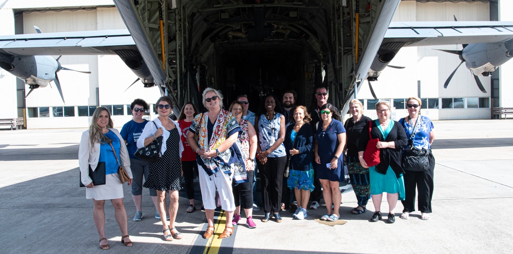 Ramstein hosts DODEA staff immersion tour