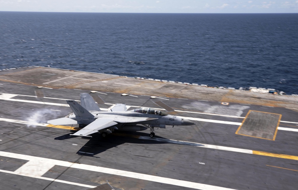 USS Harry S. Truman Flight Operations During COMPUTEX