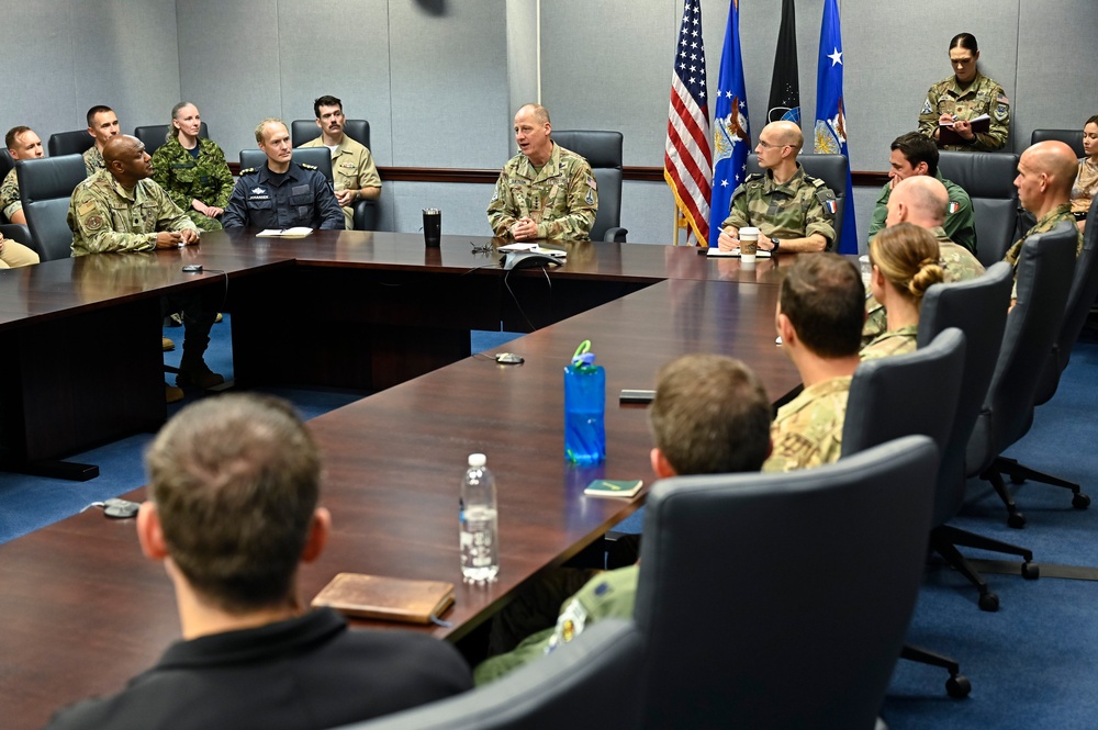 VCSO Guetlein meets JHU Schriever Space Scholars