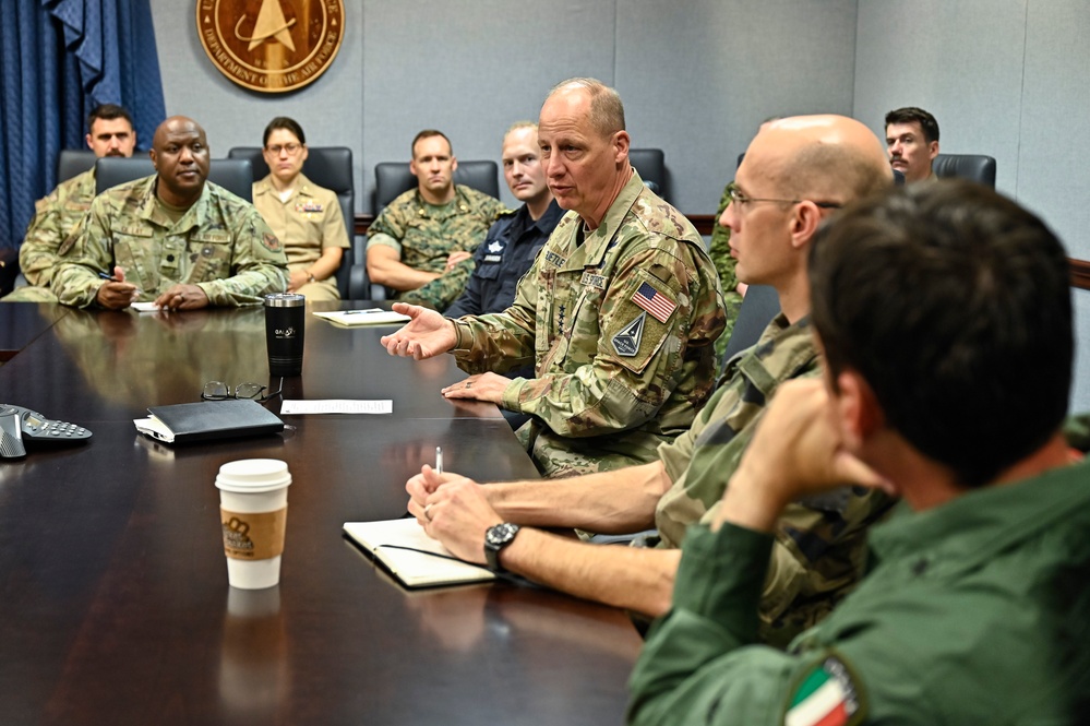 VCSO Guetlein meets JHU Schriever Space Scholars
