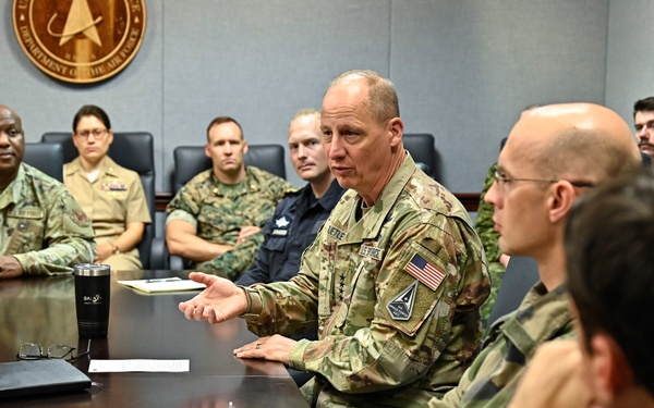 VCSO Guetlein meets JHU Schriever Space Scholars