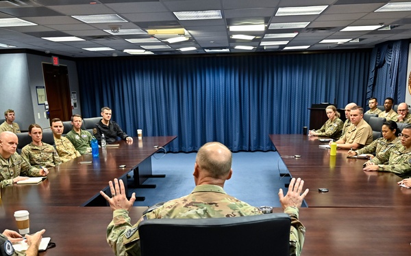 VCSO Guetlein meets JHU Schriever Space Scholars