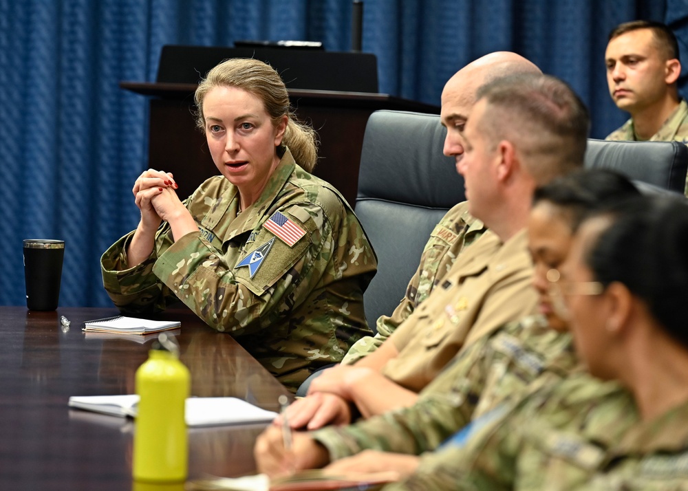 VCSO Guetlein meets JHU Schriever Space Scholars