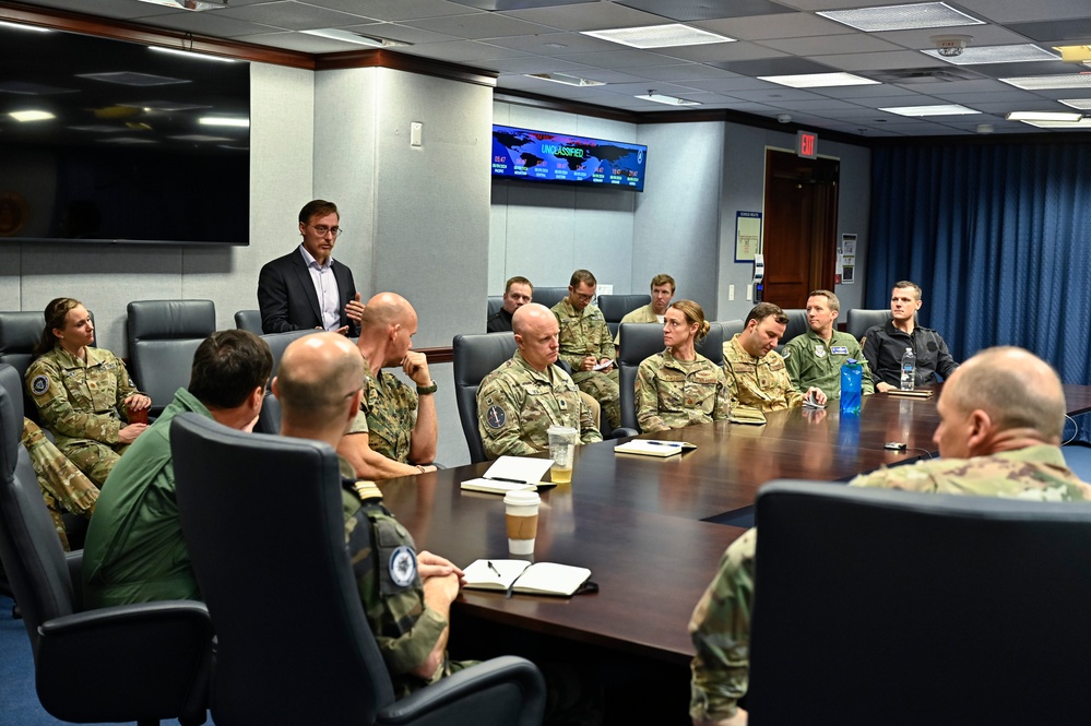 VCSO Guetlein meets JHU Schriever Space Scholars