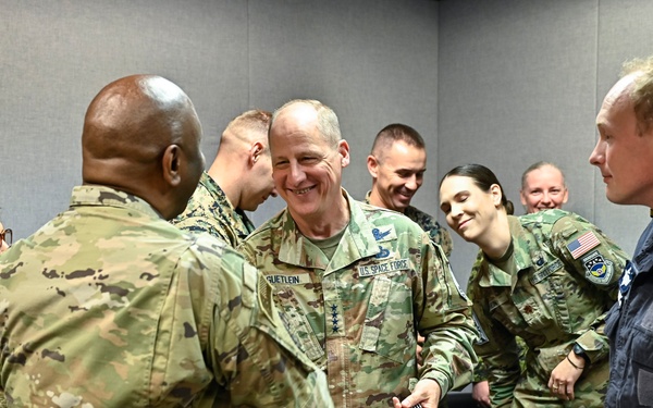 VCSO Guetlein meets JHU Schriever Space Scholars