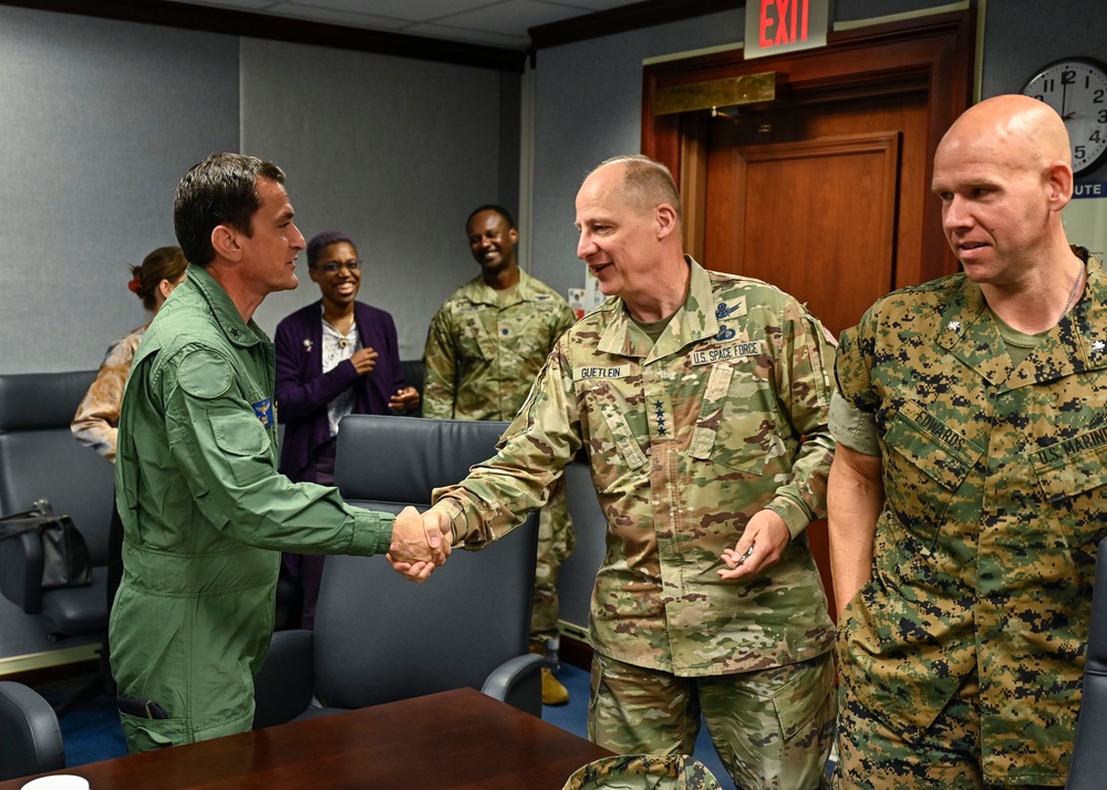 VCSO Guetlein meets JHU Schriever Space Scholars