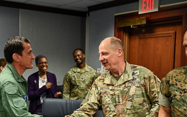 VCSO Guetlein meets JHU Schriever Space Scholars