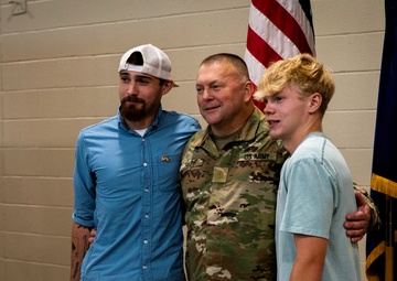 613 Engineer Facilities Detachment deployment ceremony