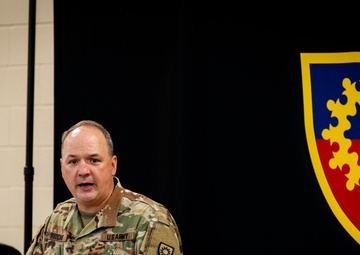 613 Engineer Facilities Detachment deployment ceremony