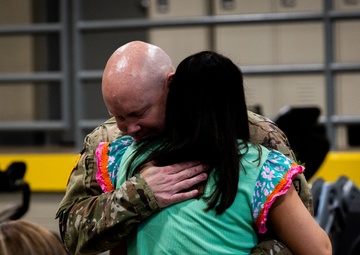 613 Engineer Facilities Detachment deployment ceremony