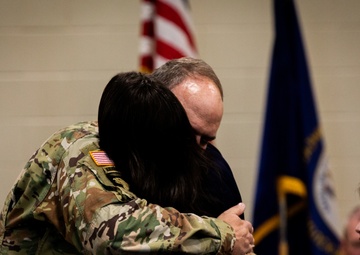 613 Engineer Facilities Detachment deployment ceremony