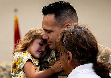 613 Engineer Facilities Detachment deployment ceremony