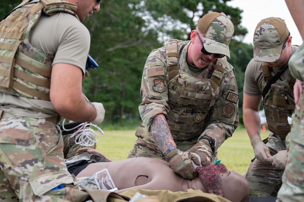 161st Medical Group prepares 102nd Medical Group for 2024 Medic Rodeo