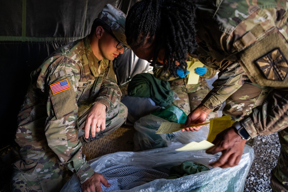 Michigan Army National Guard Laundry and Shower Specialists Sustain Troop Morale During Exercise NS24-2