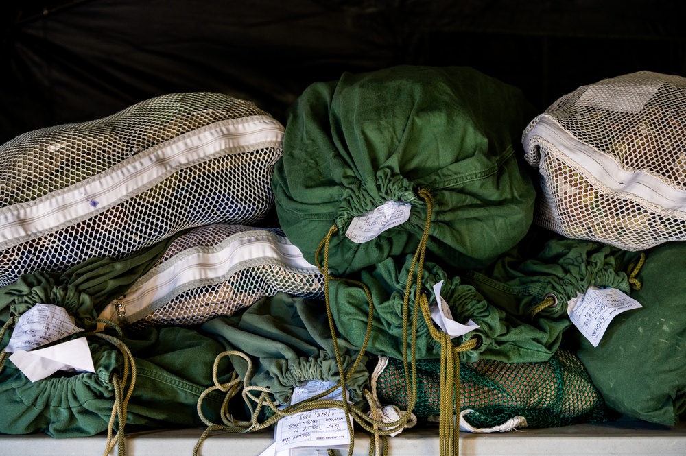 Michigan Army National Guard Laundry and Shower Specialists Sustain Troop Morale During Exercise NS24-2