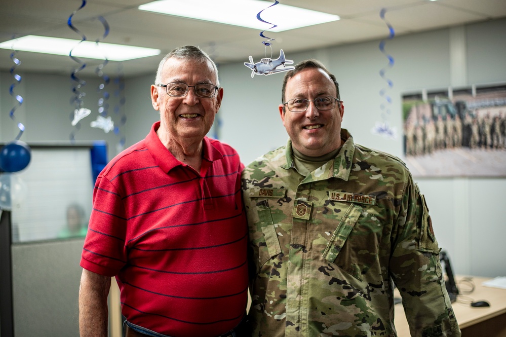 Master Sgt. Davis retirement