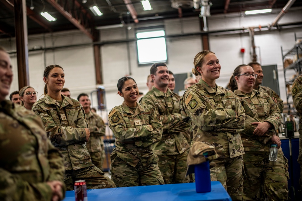 Master Sgt. Davis retirement