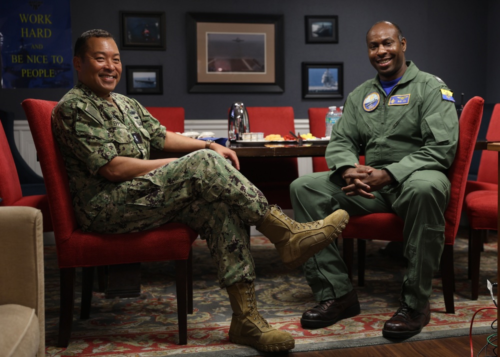 DVIDS - Images - Rear Adm. Epps visits USS Gerald R. Ford [Image 1 of 3]